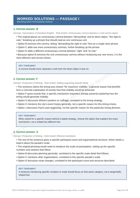 Solutions preview