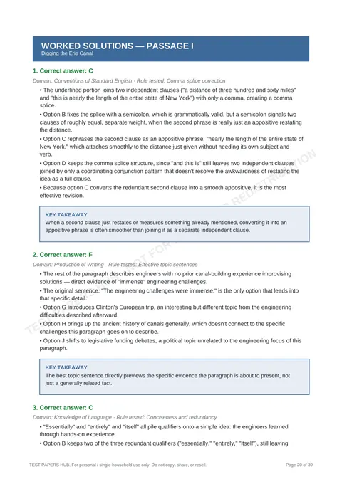 Solutions preview