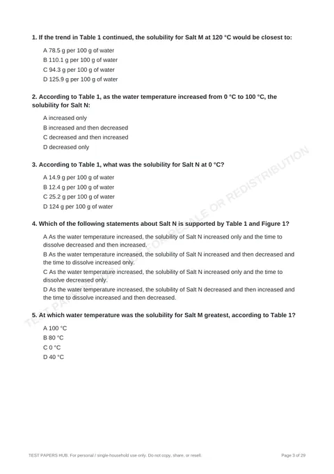 Questions preview