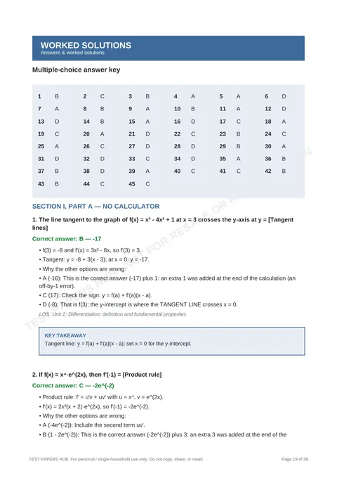 Solutions preview