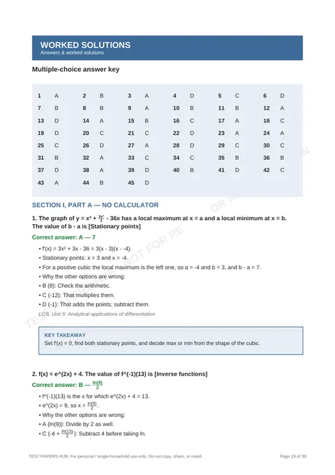 Solutions preview