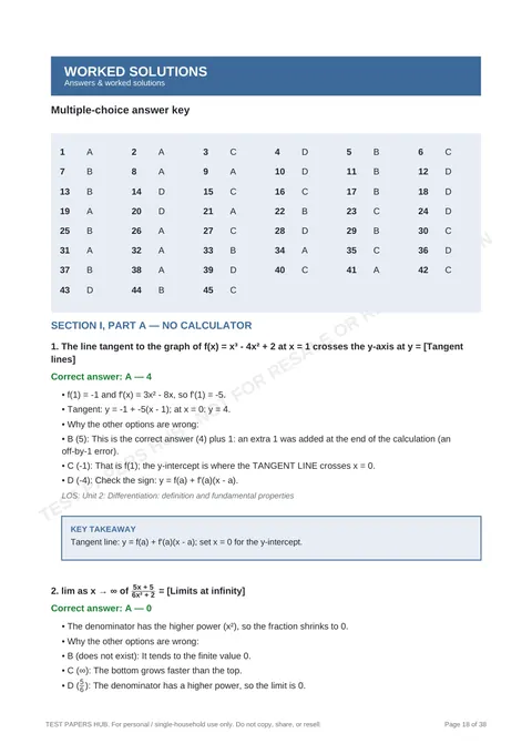 Solutions preview