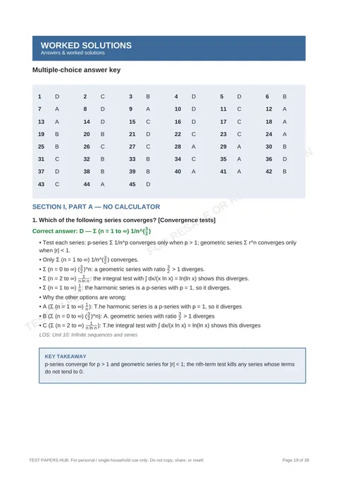 Solutions preview