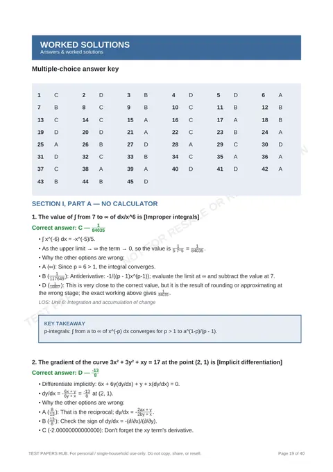 Solutions preview