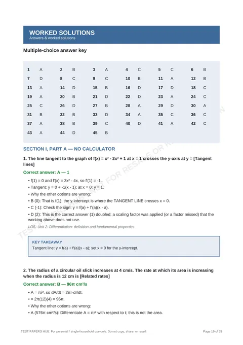Solutions preview
