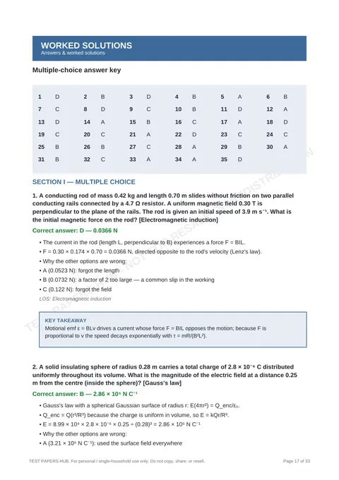 Solutions preview