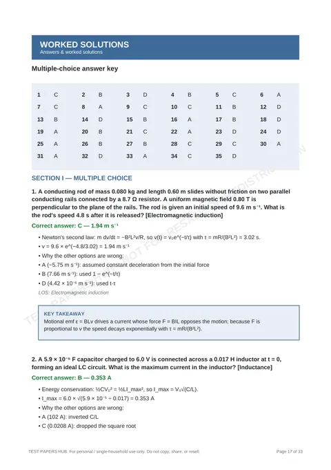 Solutions preview