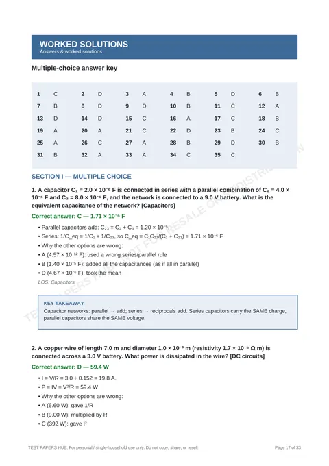 Solutions preview