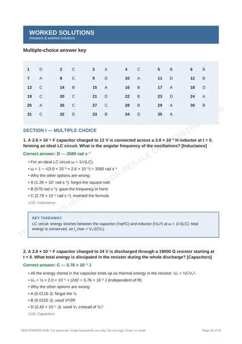 Solutions preview