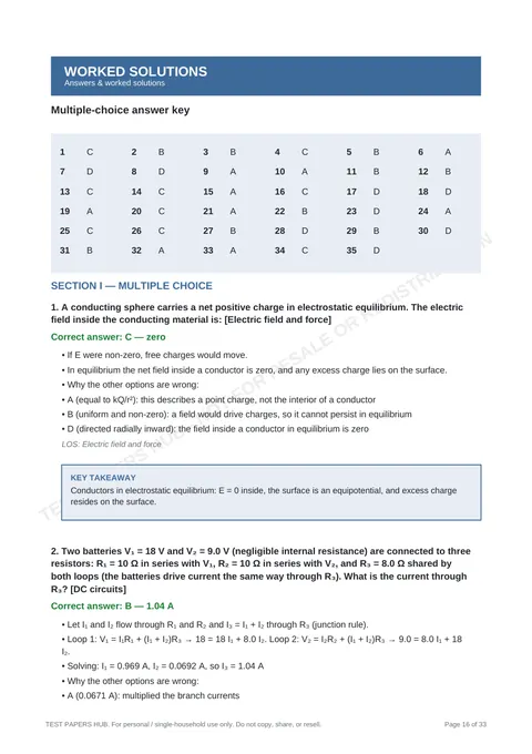 Solutions preview