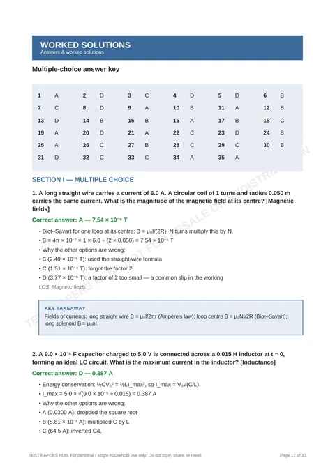 Solutions preview