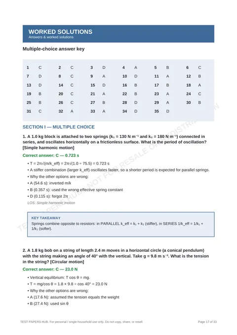 Solutions preview