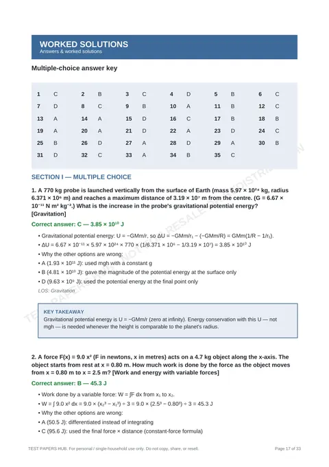 Solutions preview