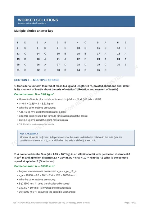 Solutions preview