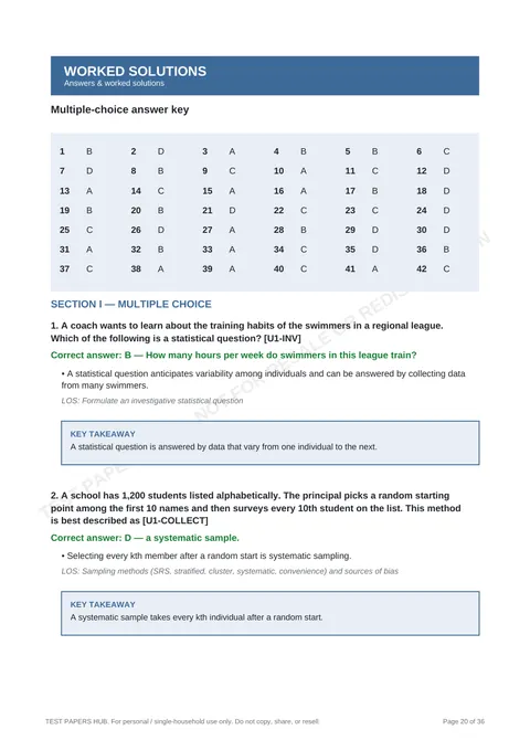 Solutions preview