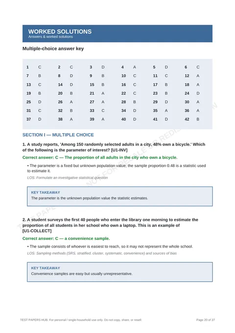 Solutions preview