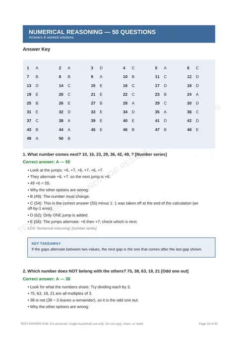 Solutions preview