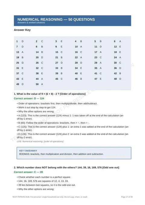 Solutions preview