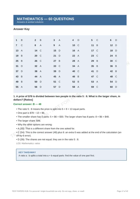 Solutions preview
