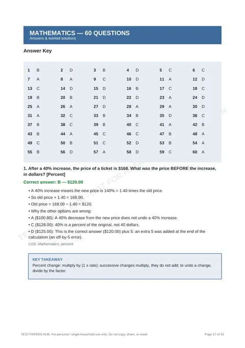 Solutions preview