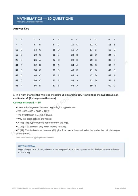 Solutions preview