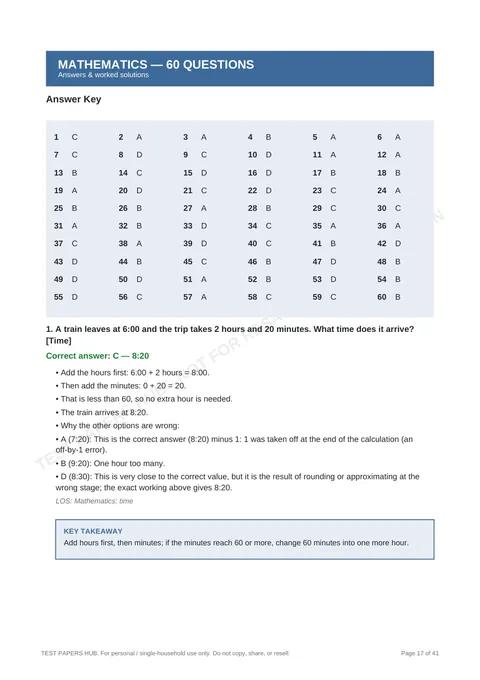 Solutions preview