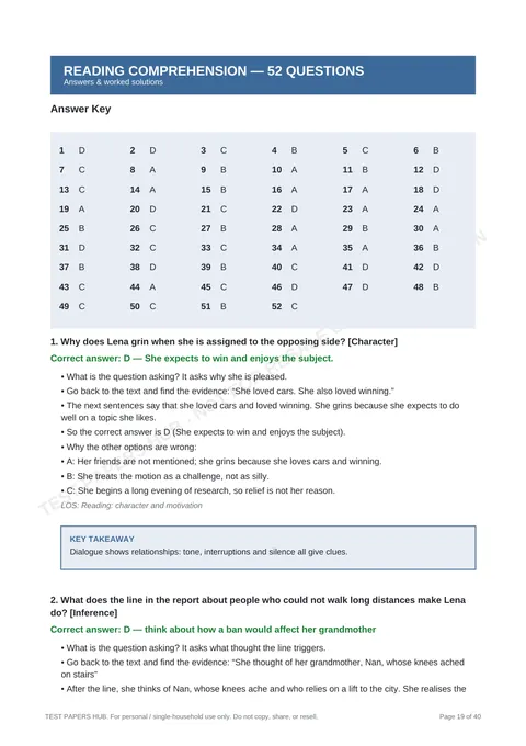 Solutions preview