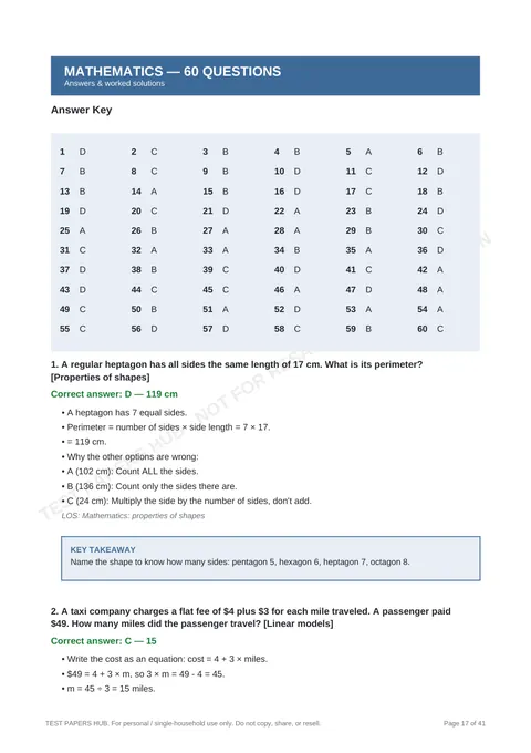Solutions preview