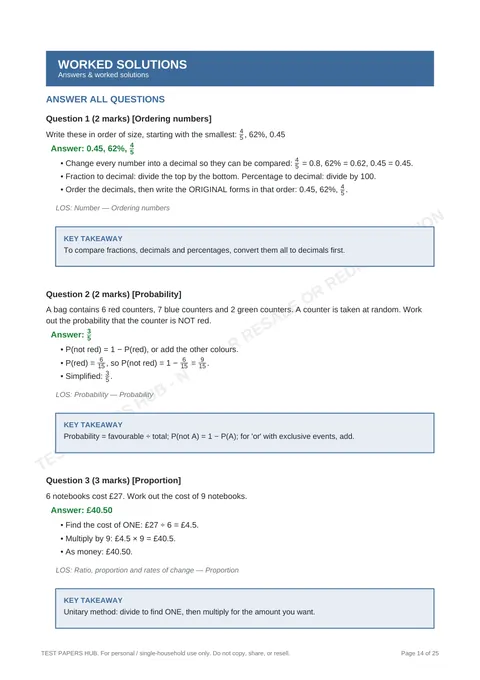 Solutions preview