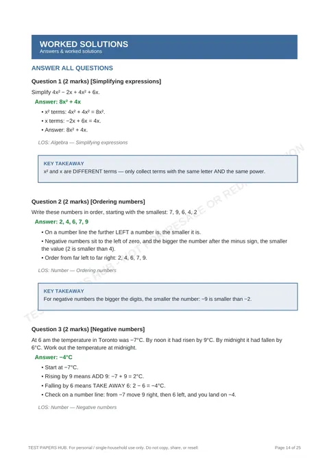 Solutions preview