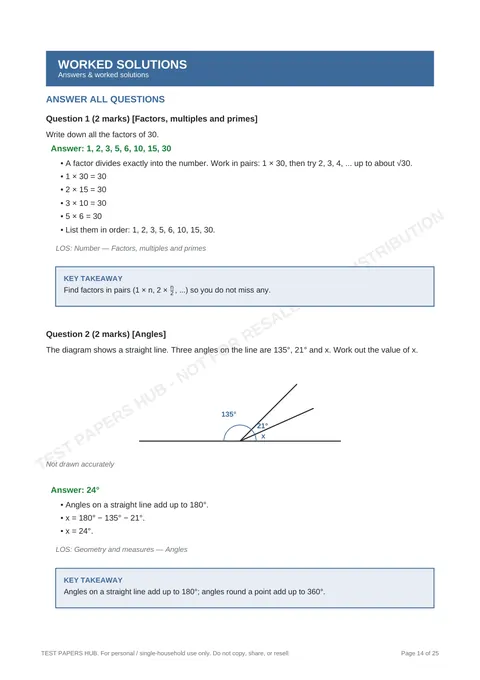 Solutions preview