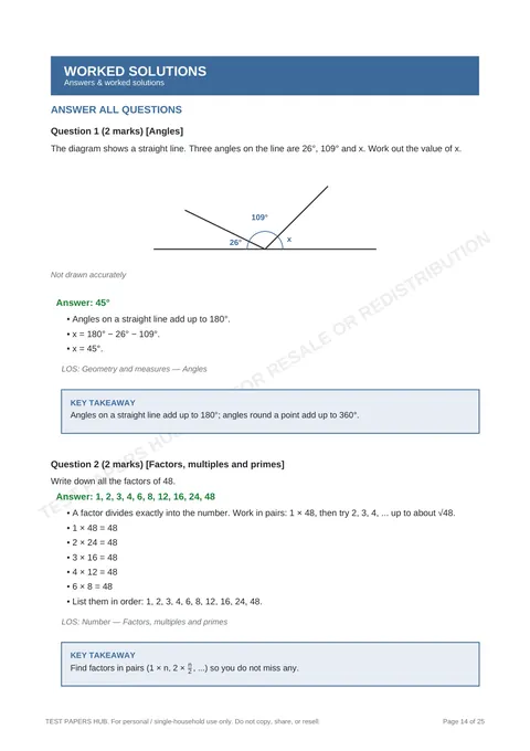 Solutions preview