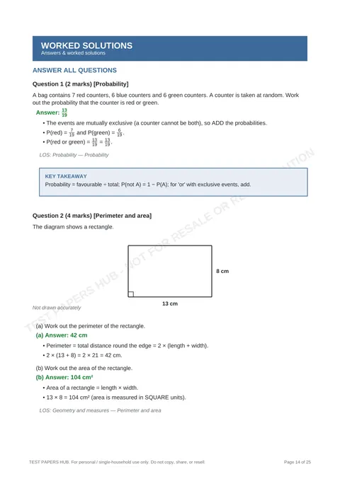 Solutions preview