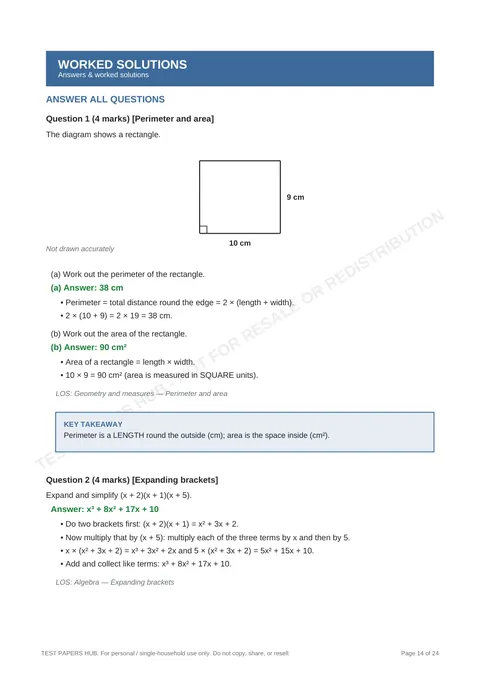 Solutions preview