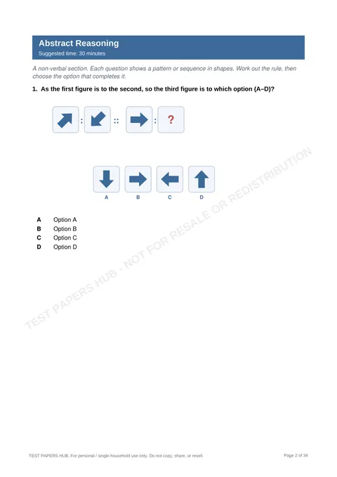Questions preview