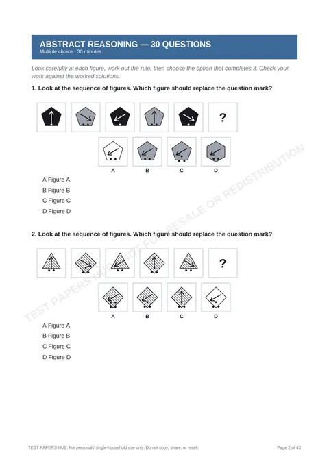 Questions preview