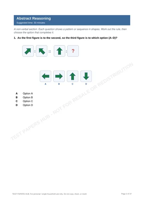 Questions preview