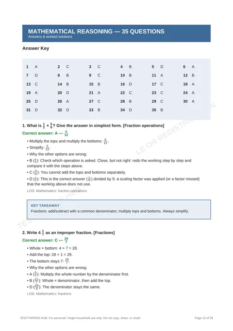 Solutions preview