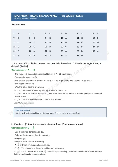 Solutions preview