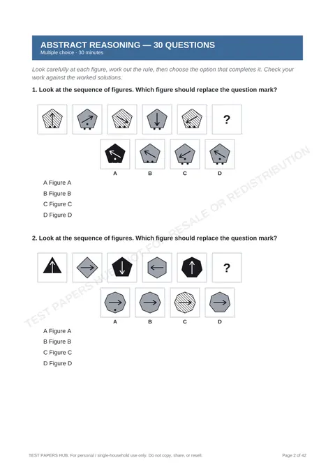 Questions preview