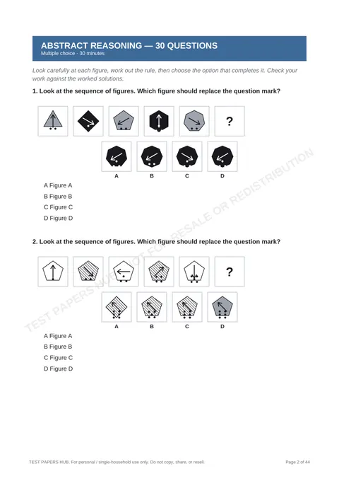 Questions preview