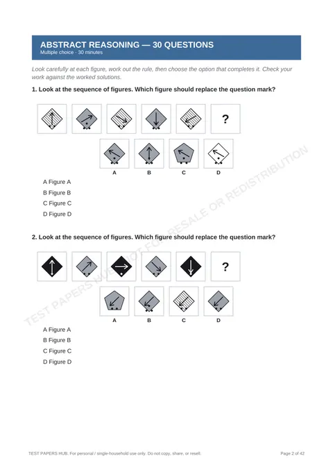Questions preview