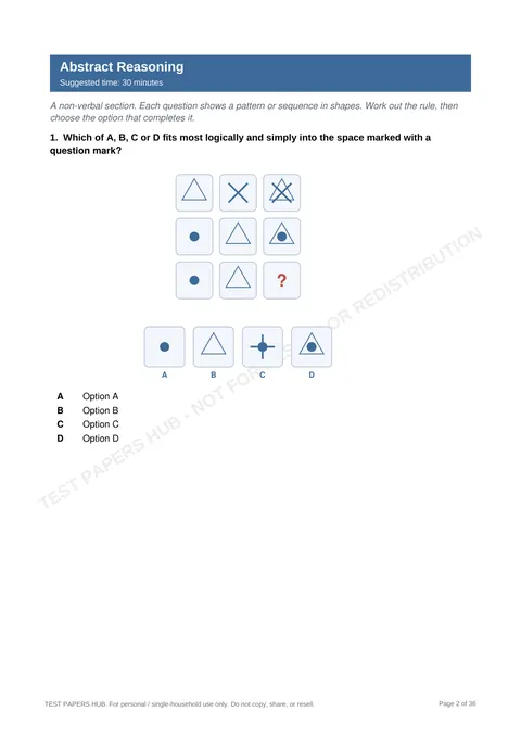 Questions preview