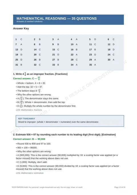 Solutions preview