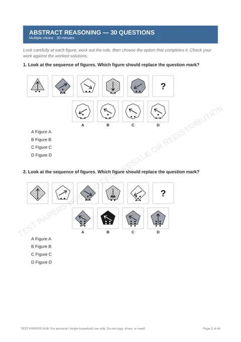 Questions preview