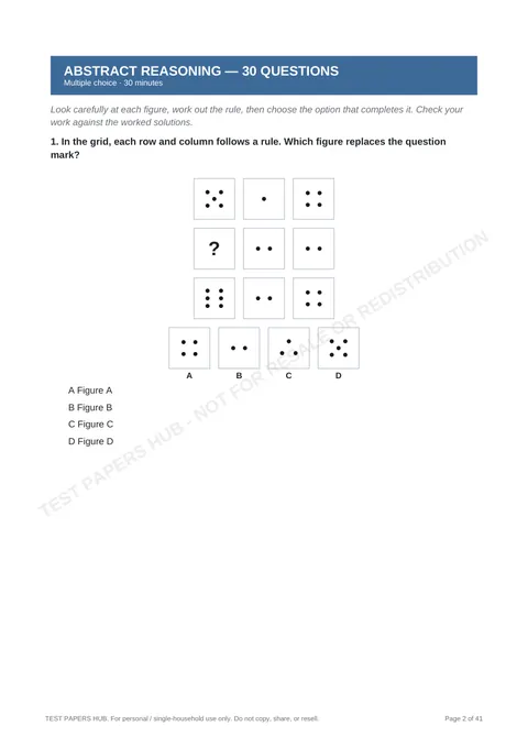 Questions preview