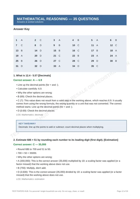 Solutions preview
