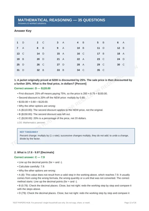 Solutions preview