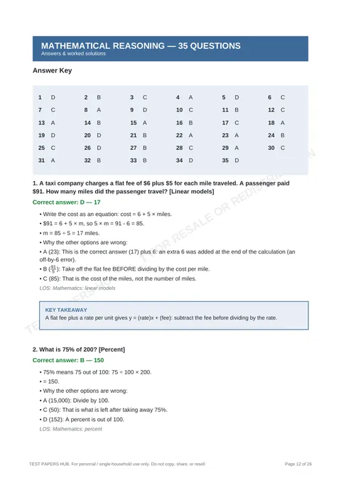 Solutions preview