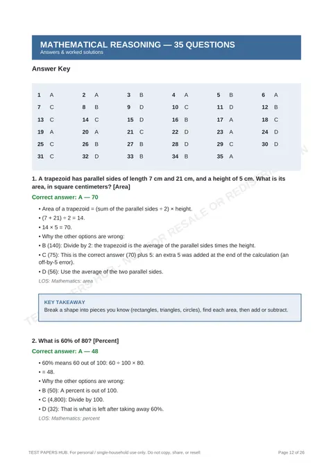 Solutions preview